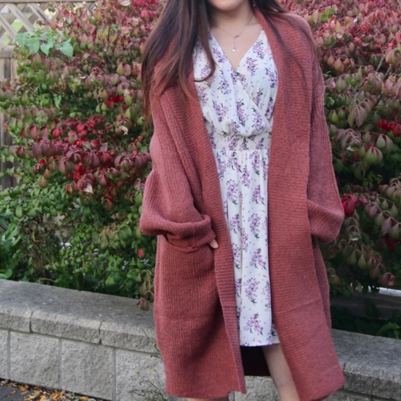Soft cozy wool open cardigan - Picture 4 of 8